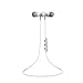 NMPB S2 Bluetooth Headphones Wireless Headset Noise Cancelling Sweatproof Earbuds Magnetic Earphones with Mic-White