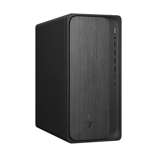 OmniDesk, Ordenador de Sobremesa con IA, AMD Ryzen 7 8700G, 16GB RAM, 1TB SSD, Wi-Fi 6, Windows 11 Home, Gráficos AMD Radeon, PC Torre para Trabajo, Productividad y Gaming, Negro