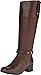 Bandolino Women's Coloradeew Wide Calf Tall Shaft Ankle Hardware Riding Boot
