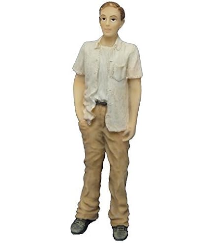 Figura De Ministro Sentado Con Taza De Té Escala 1:12 - Resina, Altura 110 Mm, Para Casas De Muñecas