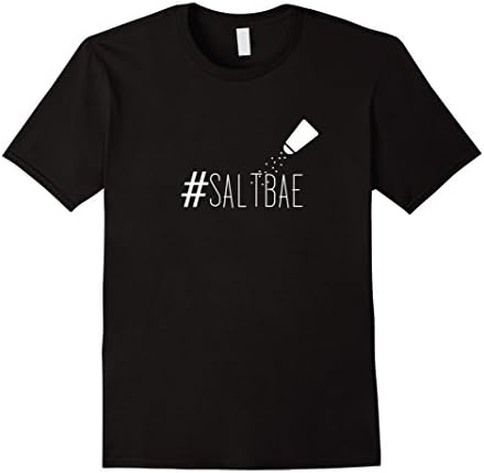 Men's #Saltbae Meme Shirt Small Black