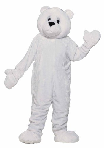 Forum Deluxe Plush Polar Bear Mascot Costume