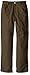 White Sierra Youth Trail Convertible Pants, Bark, Medium