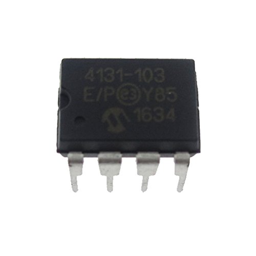 2 PCS MCP4131 MCP4131-103E/P 10K ohm Digital Potentiometer 129 Steps Single Dip8