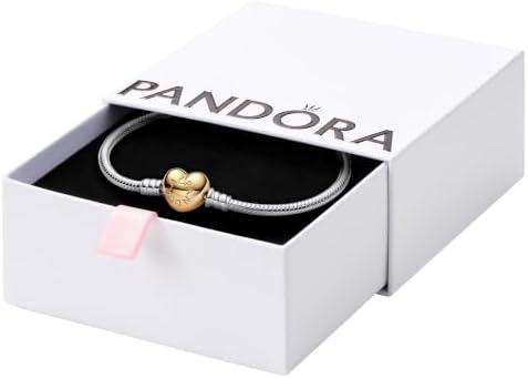 キ*ミ様 16cm PANDORA スターリングシルバー14Kローズゴールドプレ Amazon.com: PANDORA Silver w Rose Heart Clasp: Clothing, Shoes