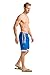 Ocean Pearl Mens Striped Bathing Suit Swim Trunks