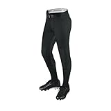 DeMarini Uprising Fastpitch Softball Pants, Medium, Black