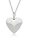 Essential Oil Diffuser Necklace | Surgical Grade Stainless Steel (Antique Silver- Heart)