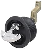 Perko 1092DP1BLK Non-Locking Surface-Mount Latch - 3/4