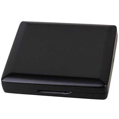 image for Yibuy 94x84x22mm Black Solid Wood 4 Bassoon Reeds Case Storage Protect