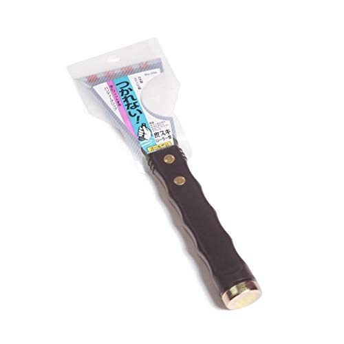 Nisaku NJP1150 Paint and Putty Scraper Knife & Multitool, Box Opener, Scraper, Hammer End, Paint Can Opener, Wood Scraper, Authentic Tomita (Est. 1960) Japanese Stainless Steel, 2" Rounded Blade