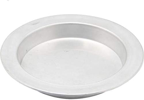 Kunefe Plate, Cooking Plate, Aluminum, Silver, Pack of 3