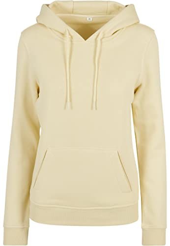 Build Your Brand Femme Sweat À Capuche Organique pour Femme Sweat-shirt à capuche, Jaune Soft., XL