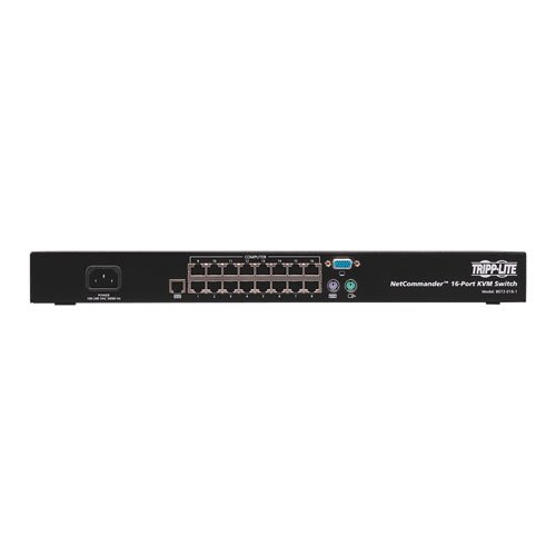 Tripp Lite B072-016-1 16-Port NetCommander 1U Rackmount Cat5 KVM Switch