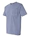 Comfort Colors Men's 6.1 oz. Garment-Dyed Pocket T-Shirt (6030CC) -ICE BLUE -M