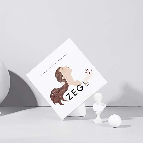 ZEGL Dainty Moon Star Necklaces for Womens Girls 18K Gold Plated Pendant Necklace Simple Gifts