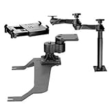 No-Drill(TM) Laptop Mount for the GMC Sierra, Yukon, Chevrolet Silverado, Suburban, 2500, 3500, Avalanche & Hummer H2