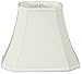Royal Designs Rectangle Cut Corner Lamp Shade - White - (7 x 9) x (10.25 x 16) x 12.25