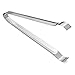 New Star Foodservice 42283 Restaurant-Grade Pom Tong, Stainless Steel, 12 inch, Set of 6, Silver