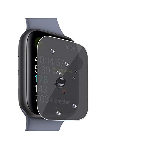Weite for Apple Watch Screen Protector (40mm/44mm Series 4 Compatible), [1 Pack] Privacy Anti-Spy Film Liquid Skin [Full Coverage] [Anti-Bubble] HD Clear with Lifetime Replacement Warranty (44MM) - Thumbnail 2