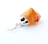 Plate Citrine Point Pendant