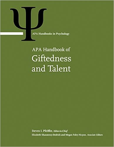 Amazon Com Apa Handbook Of Giftedness And Talent Apa Handbooks In Psychology 9781433826962 Pfeiffer Phd Abpp Dr Steven I Nicpon Phd Dr Megan Foley Shaunessy Dedrick Phd Dr Elizabeth Books Amazon Com Apa Handbook Of Giftedness And Talent Apa Handbooks In Psychology 9781433826962 Pfeiffer Phd Abpp Dr Steven I Nicpon Phd Dr Megan Foley Shaunessy Dedrick Phd Dr Elizabeth Books