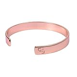 Cu Heal Medical Magnetic Therapy Copper Bracelet for Arthritis, Carpal Tunnel Syndrome and Headaches