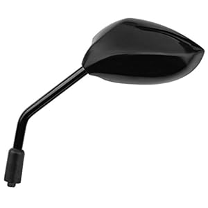 Spiegel Sport links M8 / M10 ovaal zwart