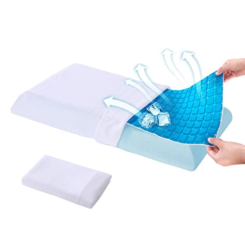 LOFE Cooling Stomach Sleeper Pillow Ultra Slim Pillow for Stomach