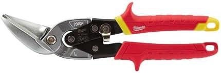 Milwaukee MHT48224532 Offset Metal Aviation Snips Straight Cut