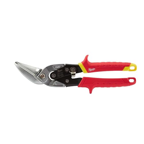 Milwaukee MHT48224532 Offset Metal Aviation Snips Straight Cut