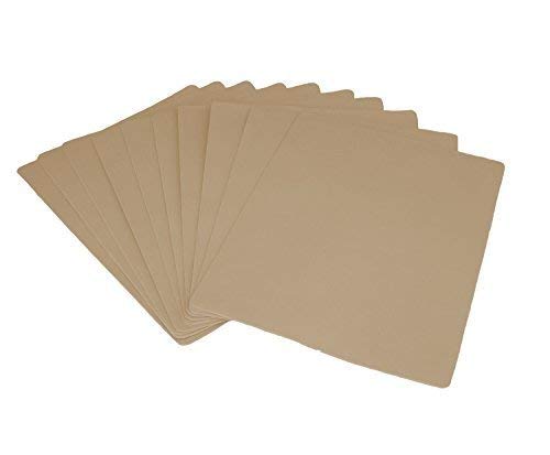 DCtattoo 10 X Blank Tattoo Practice Fake Skin - Double Sided