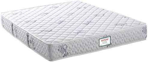 Repose-eyelidz Mattress 78" X 60" X 6" Pocketed Spring Queen, Sky White