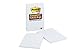 Post-it Super Sticky Notes, 4 in x 6 in, 2 Pads, 2X The Sticking Power, White with Blue Grid Lines, Recyclable (4621-2SSGRID)