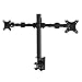 Fleximounts Full Motion Dual Desk Mounts Stand for 2 screens up to 27