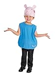 Boy's George Pig Costume 3T/4T Blue
