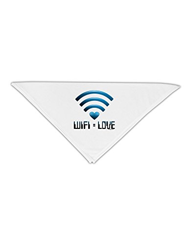 TooLoud Wifi Equals Love Adult 19" Square Bandana