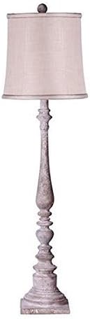 AHS Lighting L1970CN-U1 Merriweather Concrete Buffet Lamp, Tan Shade