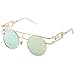 Sunny&Love Women Vintage Sunglasses Metal Frame Etewear