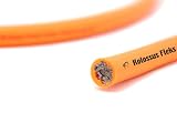 KnuKonceptz Kolossus Kandy Kable OFC Neon Orange 0 Gauge Power Wire (sold per 5' increments)