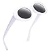 Retro Oval Mod Thick Frame Clout Goggles Kurt Cobain Sunglasses (6-color)
