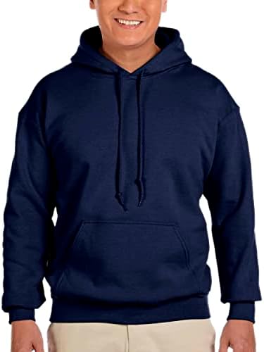 Gildan G185 Heavy Blend Adult Hooded Sweatshirt White at Amazon