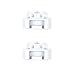 Replacement Metal Hinge Clip Cover & Pin Repair Parts Kit Compatible with Solo 3 Solo3 Wireless Headphones (White)