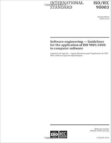 Amazon Com Iso Iec 90003 2014 Second Edition Software