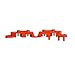 Brady 65688 120V Snap-On Breaker Lockout (Pack Of 6),Red
