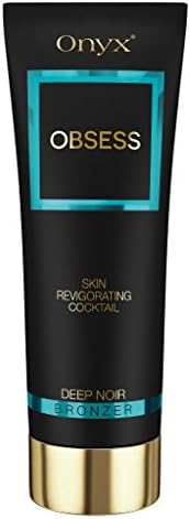 OBSESS Skin Revigorating Cocktail &amp; Deep Noir Bronze Bottle, Tanning Lotion, Luxury Bronzer by Onyx