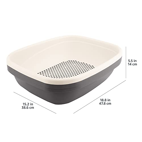 Amazon Basics Sifting ScoopFree EasytoClean Cat Litter Box, Large