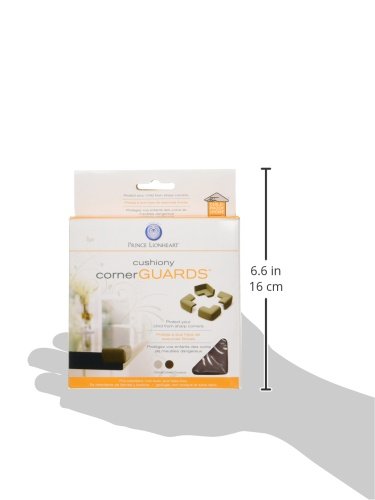 Prince Lionheart Corner Guards, Chocolate Brown