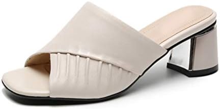 オフィスサンダル 黒 国内正規総代理店アイテム 5cm ベージュ レッド オフィス ミュール サンダル チャンキーヒール レディース 太ヒール シンプル ローヒール 大きいサイズ ヒールサンダル 美脚 リゾート 靴 レザー 小さいサイズ 歩きやすい