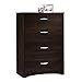 Sauder Beginnings 4 Drawer Dresser, Cinnamon Cherry finish